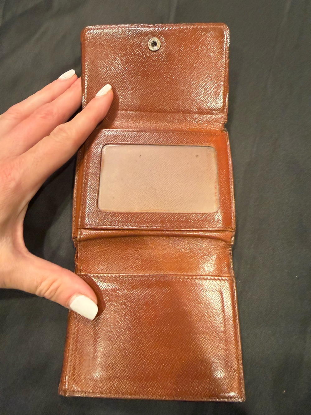 Authentic Louis Vuitton Monogram Compact Bifold Wallet Snap Closure + COA - Picture 7 of 16